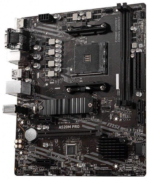 Материнская плата MSI A520M PRO купить,0