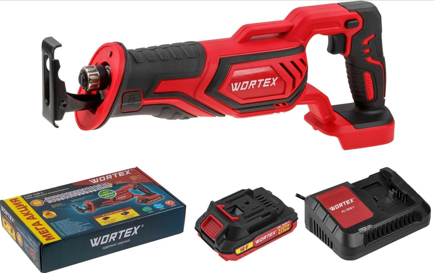 Сабельная пила WORTEX CSR 1118/0329282 купить,NaN