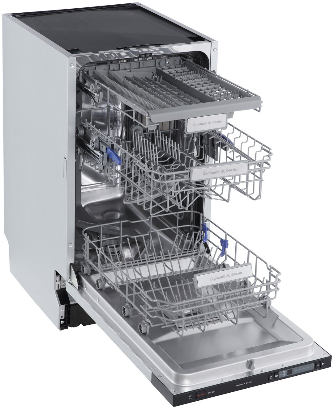 Посудомоечная машина Zigmund &amp; Shtain DW 302.4 серебристый купить,NaN