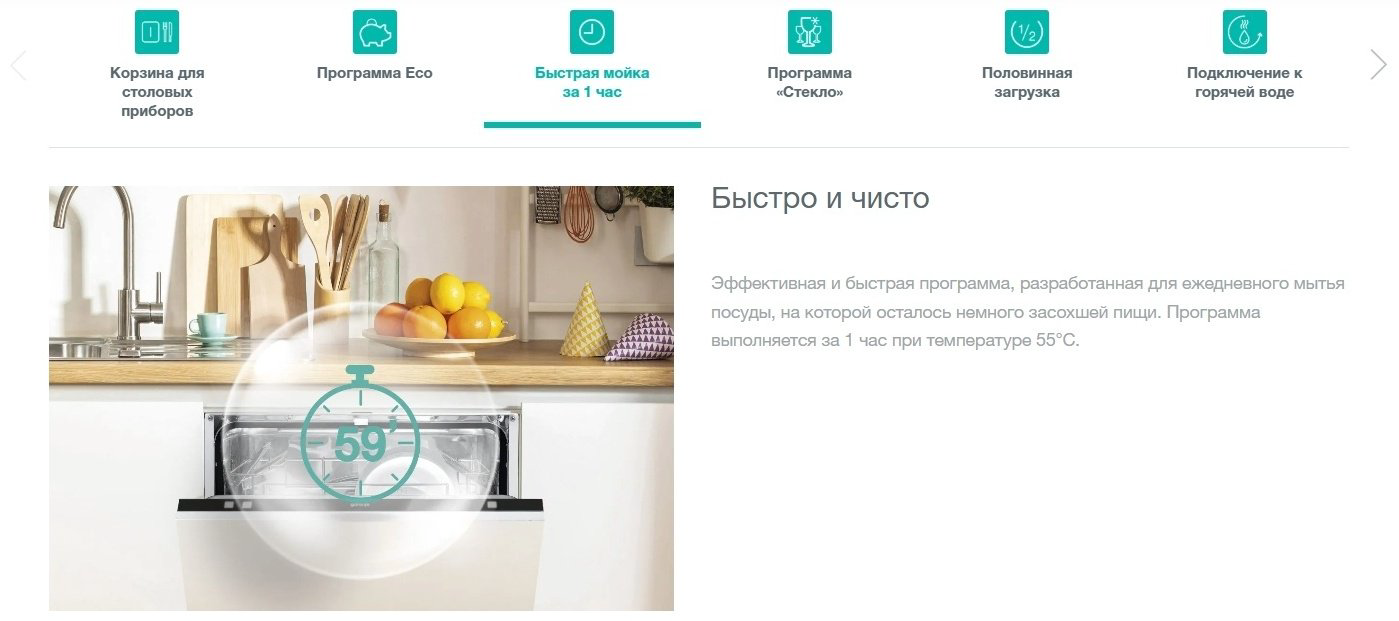Посудомоечная машина Gorenje GV541D10 белый купить,NaN