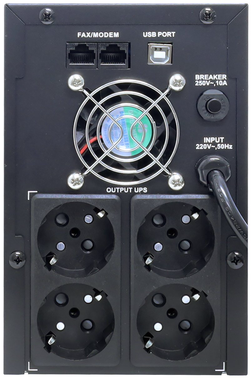 Источник бесперебойного питания Hikvision DS-UPS2000 Schuko купить,NaN