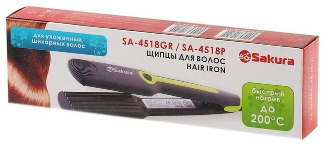 SAKURA SA-4518GR щипцы гофрированные купить,NaN