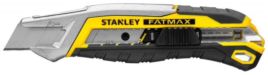 Универсальный STANLEY FATMAX Integrated Snap Knife FMHT10594-0 черный, желтый
