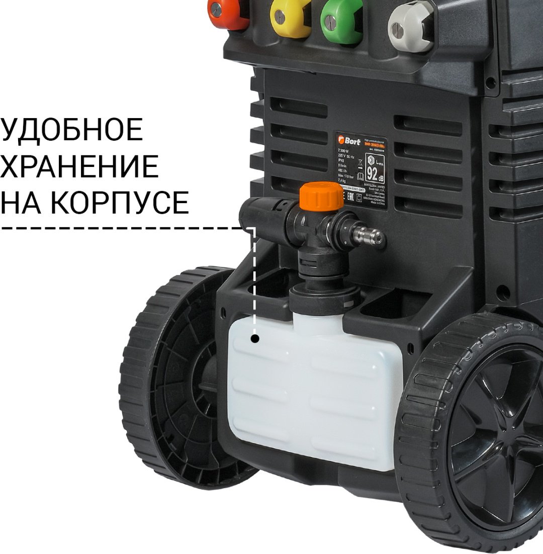 Мойка высокого давления Bort электрический 150 бар, BRT-BHR2100M купить,0