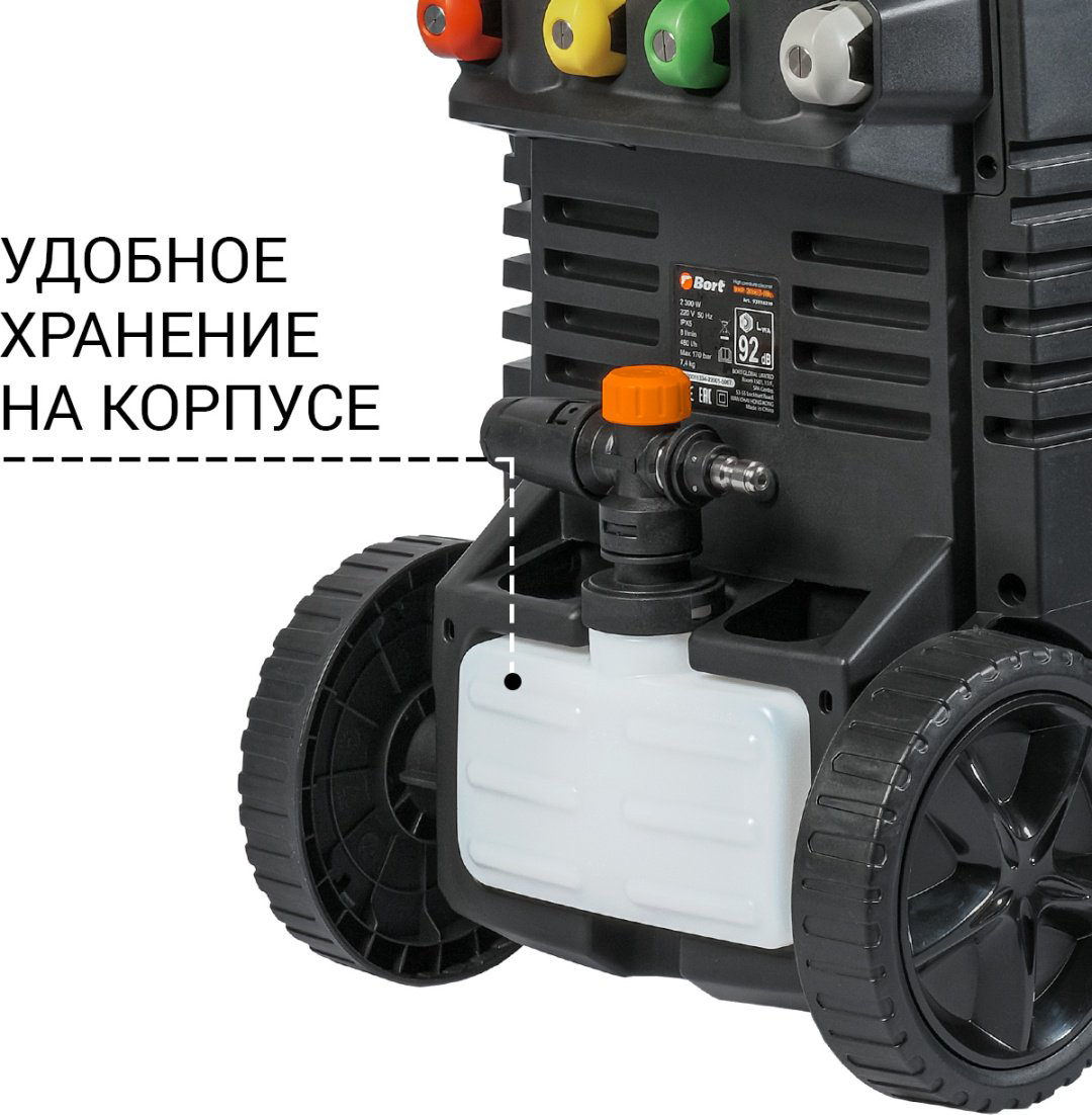 Мойка высокого давления Bort электрический 150 бар, BRT-BHR2100M купить,NaN