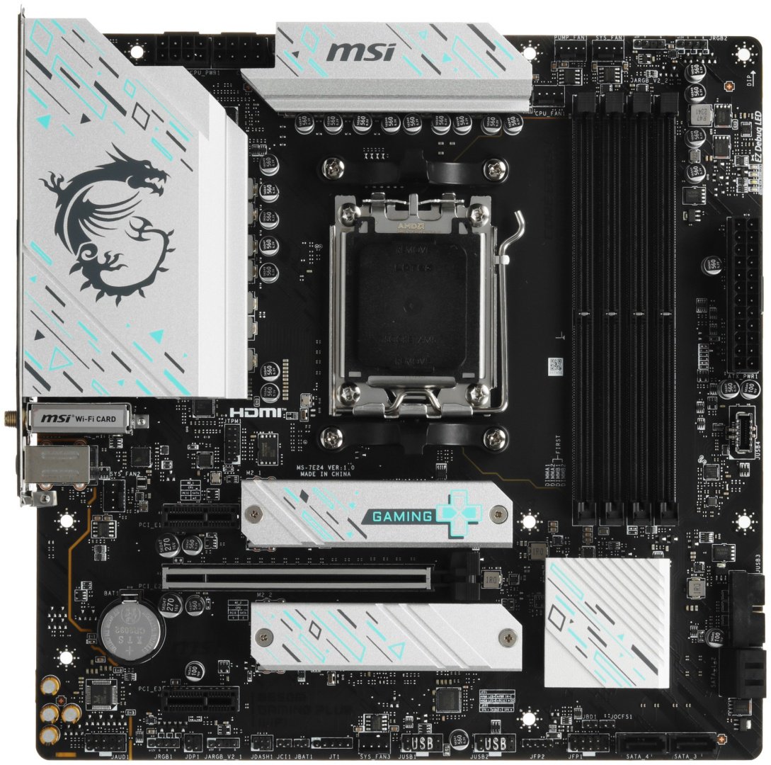 Материнская плата MSI B650M GAMING PLUS WIFI - ForteMarket Материнская плата MSI B650M GAMING PLUS WIFI купить,0