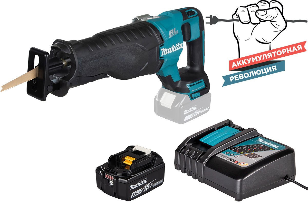 Сабельная пила Makita DJR187ZRF купить,NaN