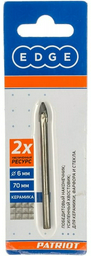 Сверло Patriot 815010063 6 мм, 1 шт.