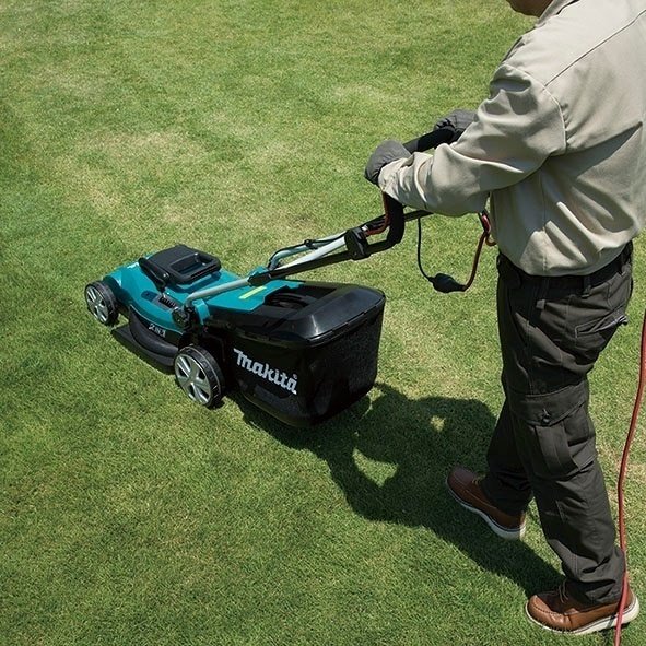 Газонокосилка колесная электрическая Makita ELM4120 купить,0
