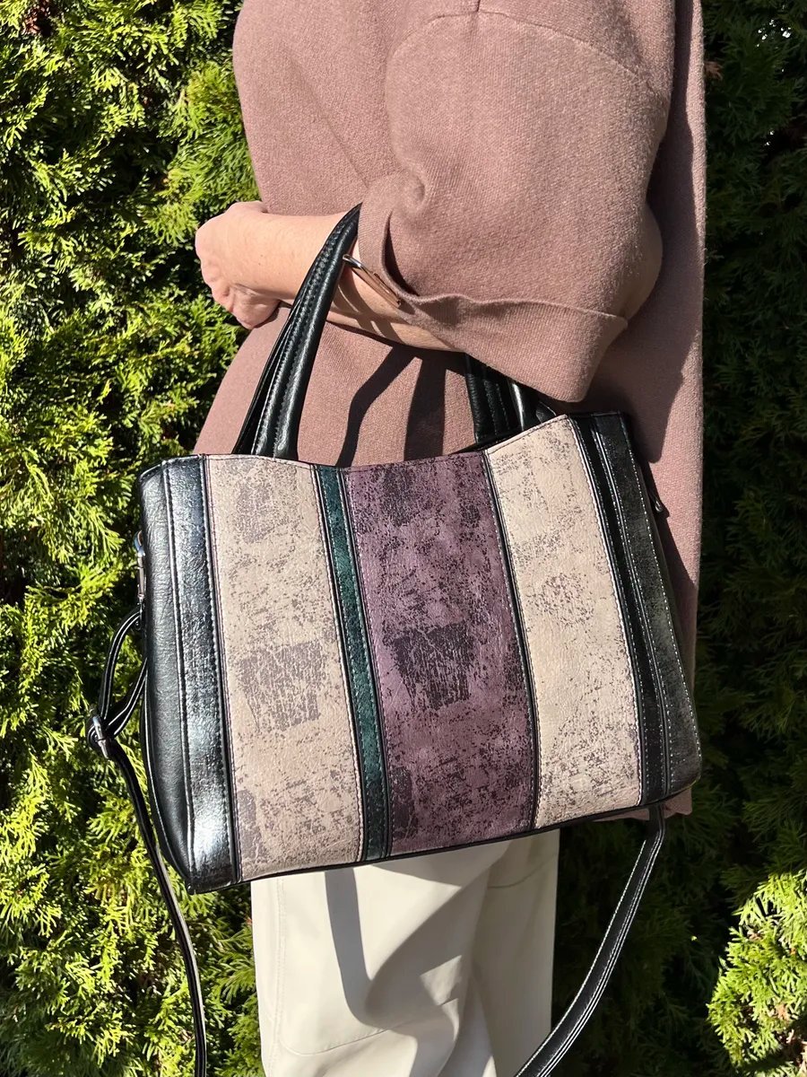 Сумка кросс-боди СумкиЦентр экокожа серый купить,NaN