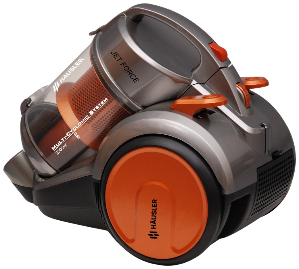Пылесос HAUSLER Powerade Jet Force Turbo HLS-20TT5SC0GV оранжевый, серебристый купить,NaN