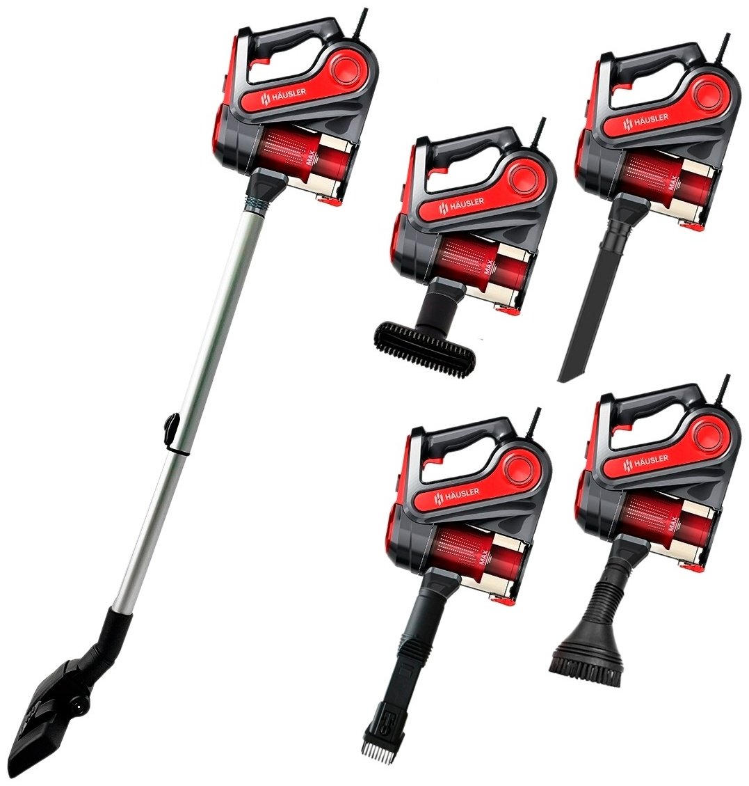 Пылесос HAUSLER Corded stik vacuum cleaner HLS-06TT5NCRBS RED красный