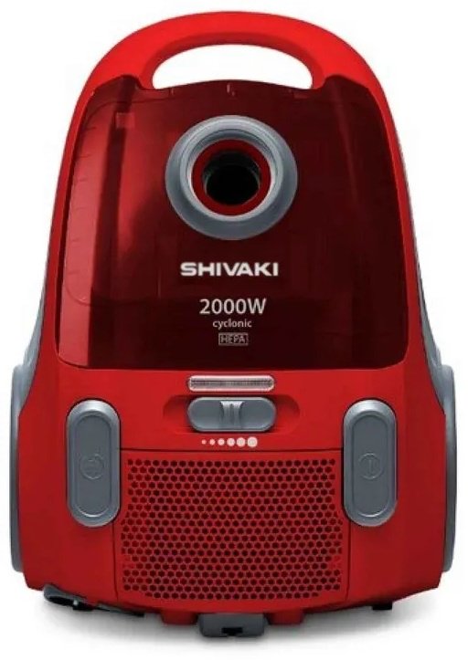 Пылесос Shivaki VC 120 Con RD красный
