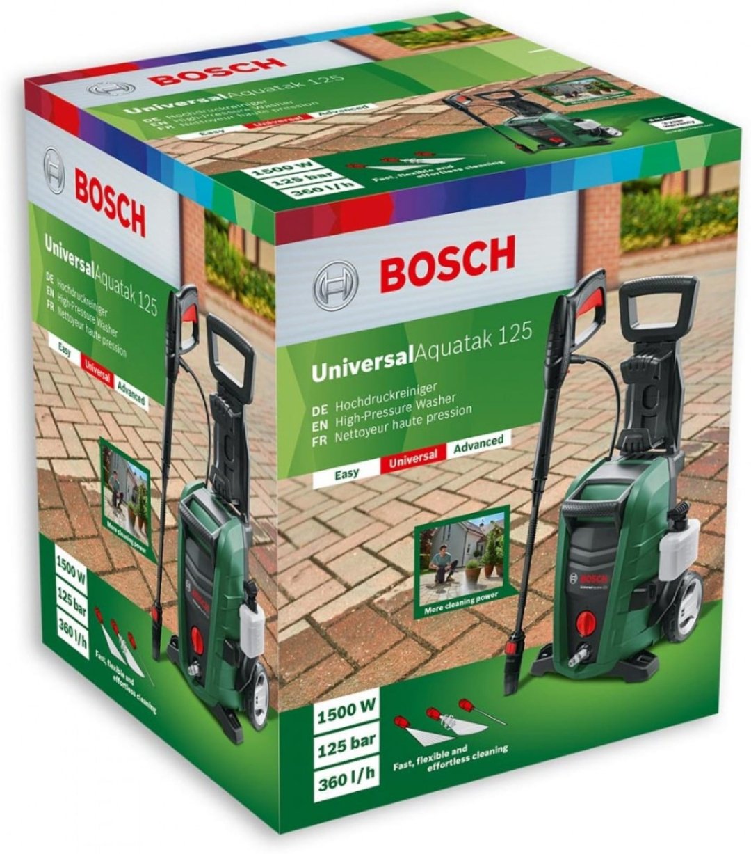 Мойка высокого давления Bosch электрический 125 бар, 06008A7A00