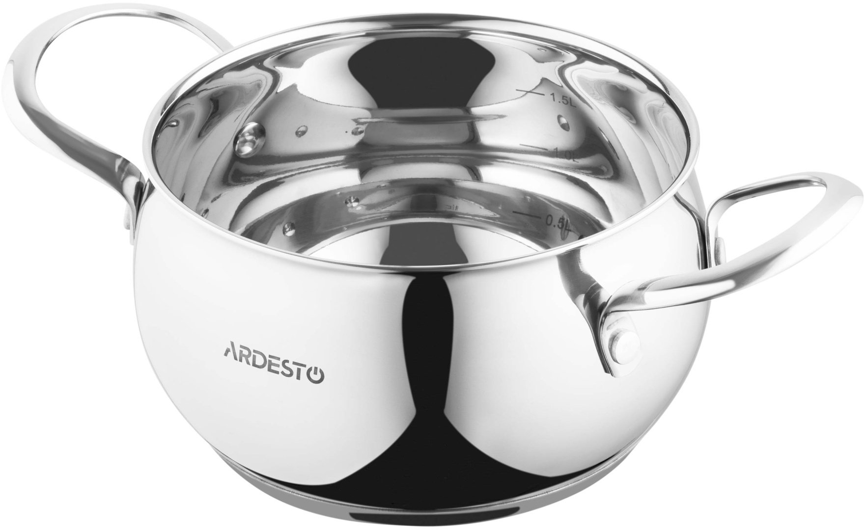 Кастрюля 2.2 л, Ardesto AR4322GB нержавеющая сталь купить,NaN
