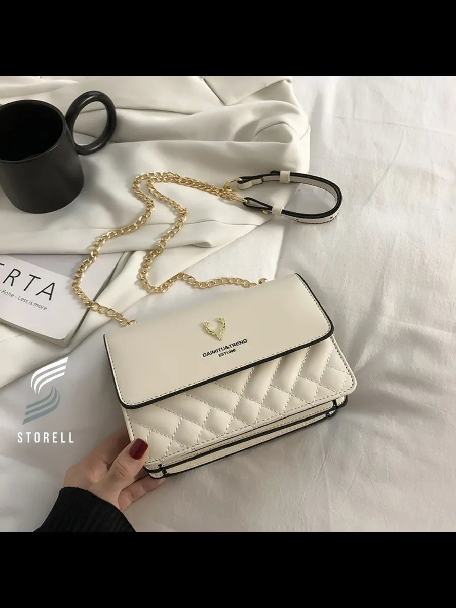 Сумка кросс-боди 4Bags искусственная кожа белый купить,NaN