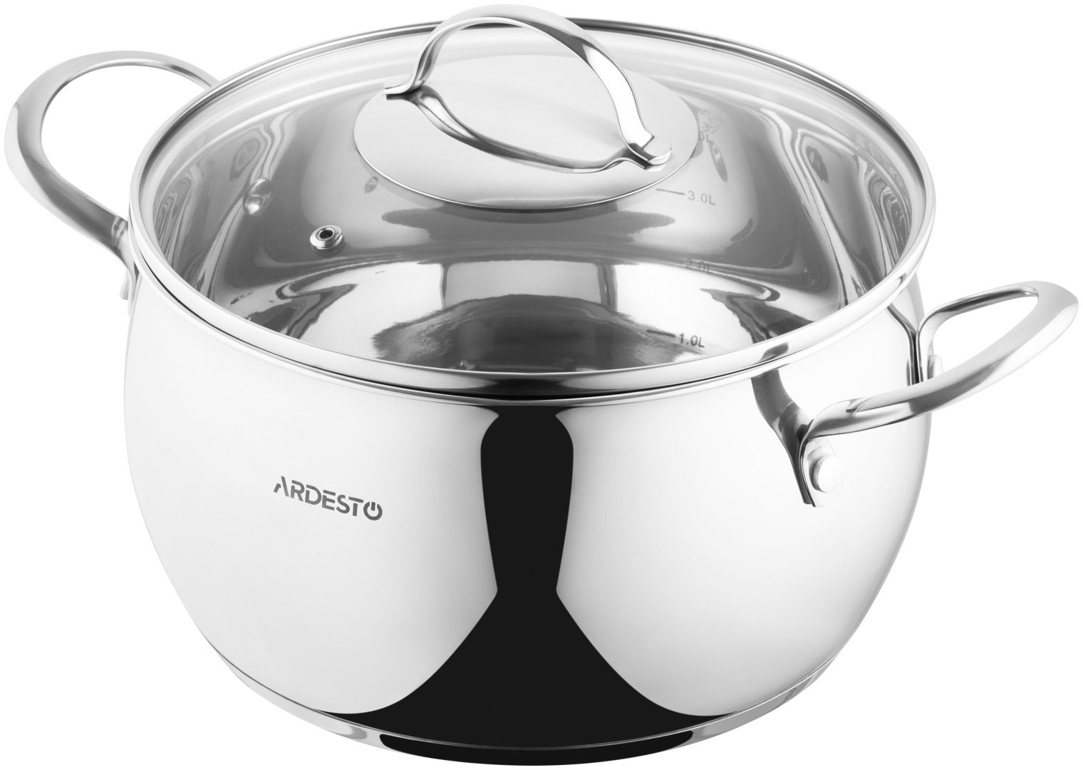Кастрюля 5 л, Ardesto AR4350GB нержавеющая сталь - ForteMarket Кастрюля 5 л, Ardesto AR4350GB нержавеющая сталь купить,11490
