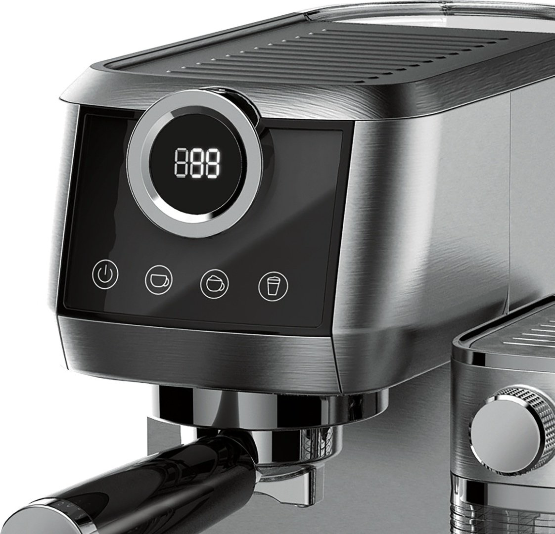 Кофеварка CENTEK CT-1170 серебристый купить,NaN