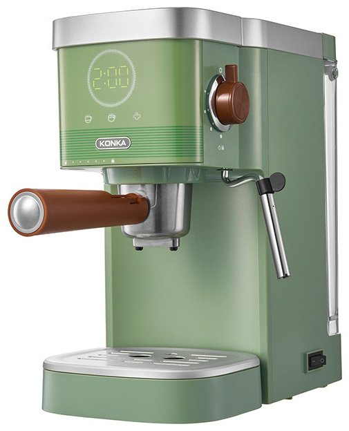 Кофеварка KONKA KCF-CS3 (WE) зеленый купить,NaN
