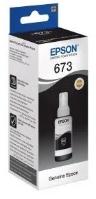 Чернила Epson T673 L800 черный