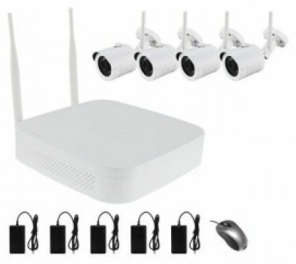 Комплект видеонаблюдения Cantonk 4&#43;1 NVRPG420RH10 2MP, 4CH, IP, POE 1280x720