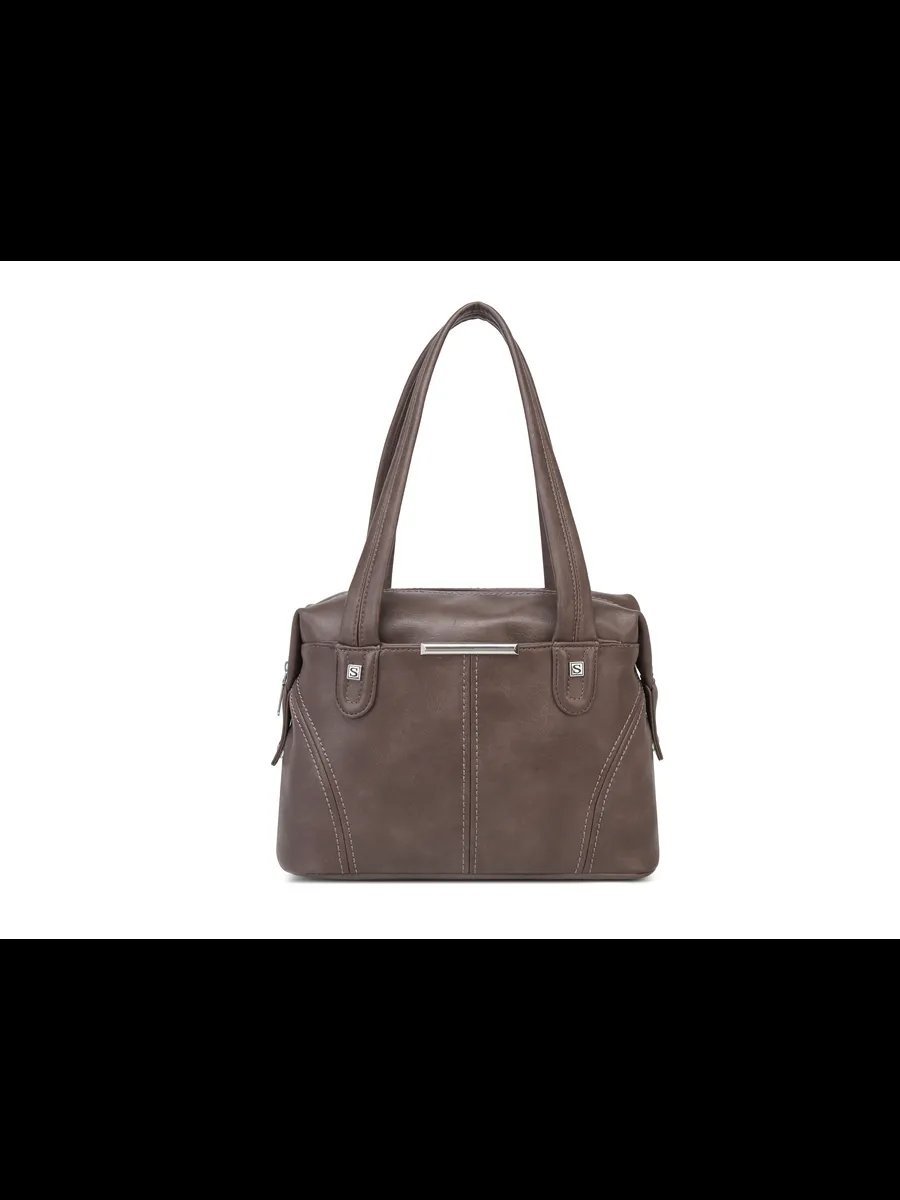 Мини-сумка MiniBags экокожа коричневый купить,NaN