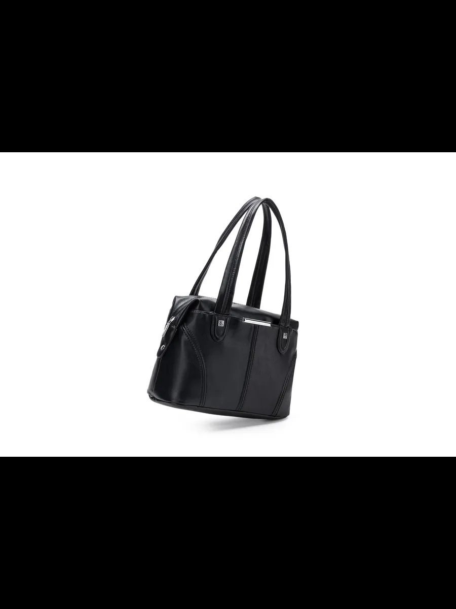 Мини-сумка MiniBags экокожа черный купить,NaN