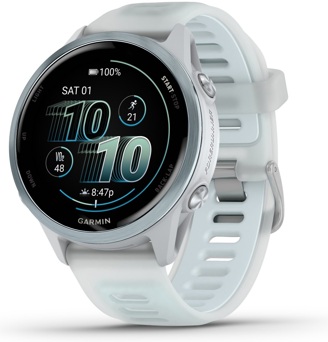 Смарт-часы Garmin Forerunner 570 42 мм белый