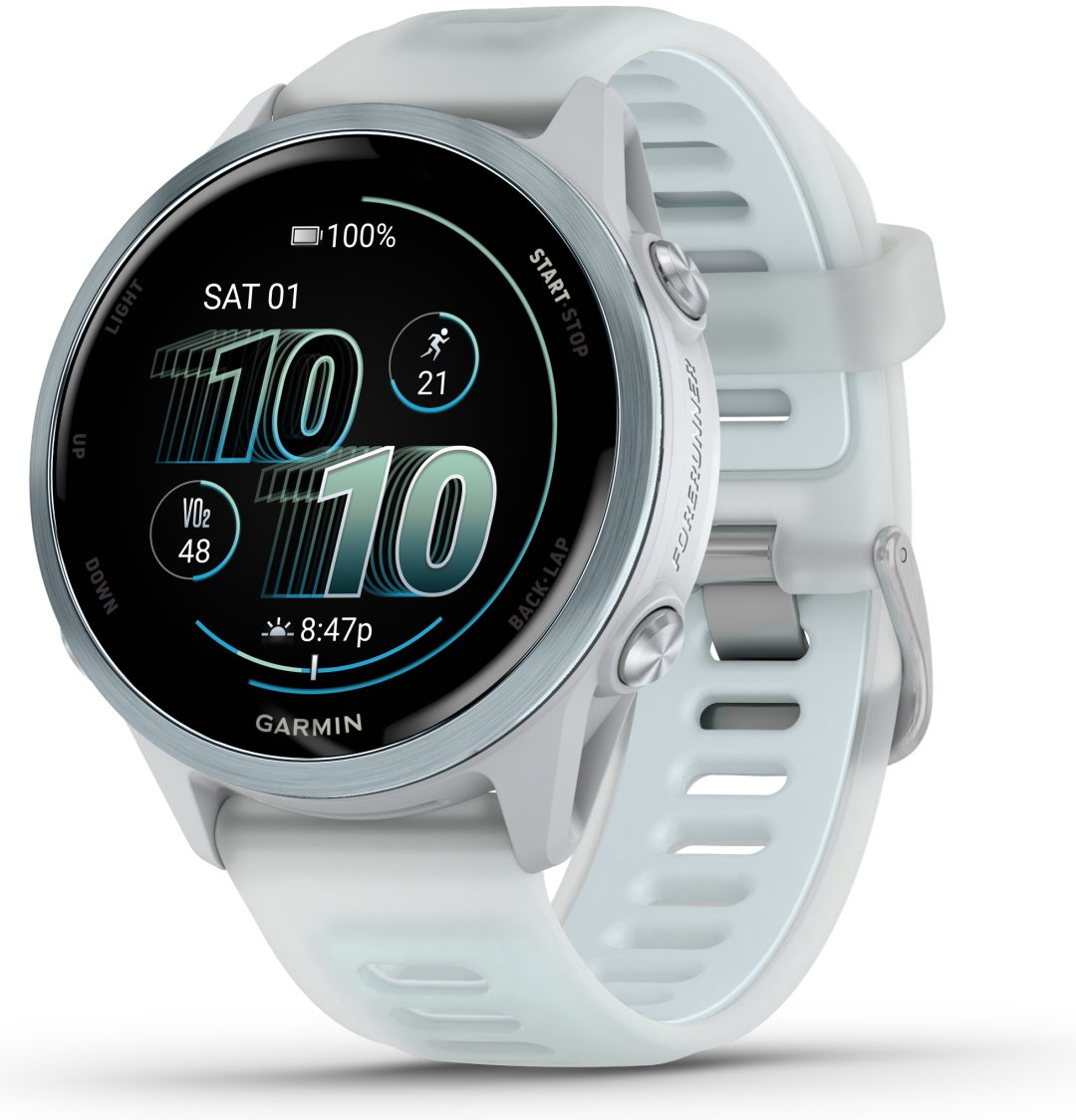 Смарт-часы Garmin Forerunner 570 42 мм белый
