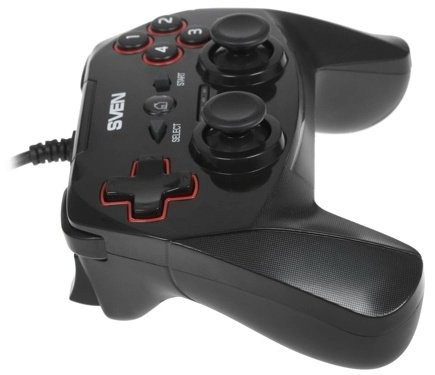 Игровой контроллер SVEN GC-250 черный купить,NaN