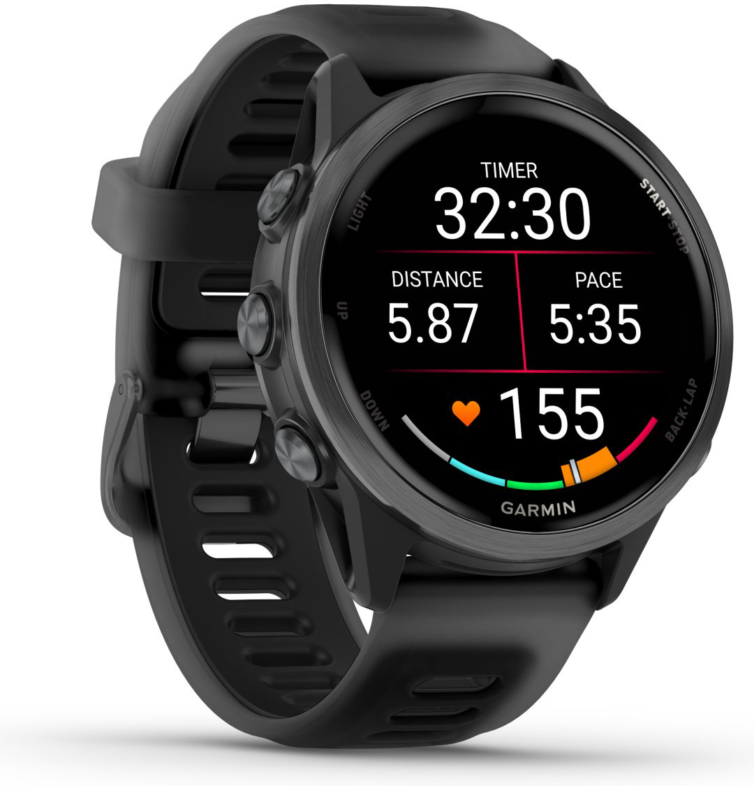 Смарт-часы Garmin Forerunner 570 42 мм черный купить,343846