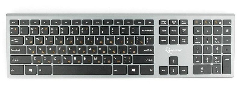 Клавиатура Gembird KBW-1 серая