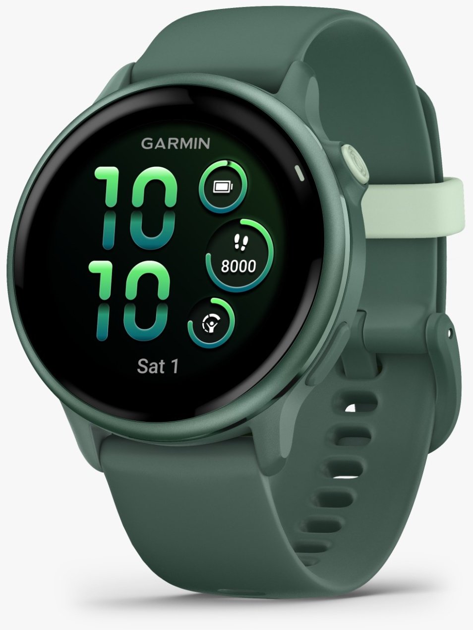 Смарт-часы Garmin Vivoactive 6 42 мм зеленый купить,0