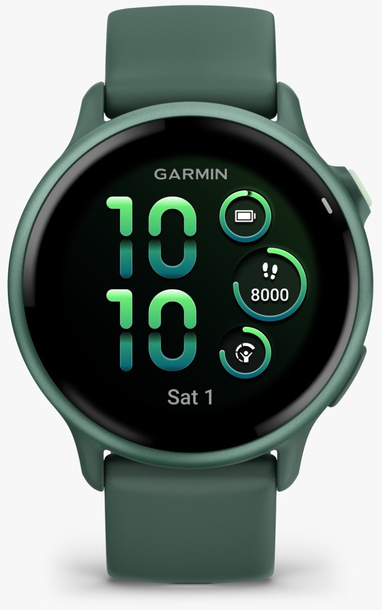 Смарт-часы Garmin Vivoactive 6 42 мм зеленый купить,0