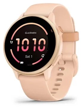 Смарт-часы Garmin Vivoactive 6 42 мм розовое золото-золотистый