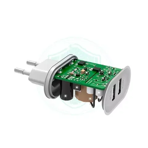 Адаптер Ugreen CD104 Dual USB Wall Charger 3.4A EU 20384 White купить,NaN
