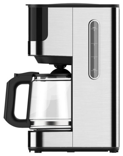 Кофеварка CENTEK CT-1150 черный, стальной купить,NaN