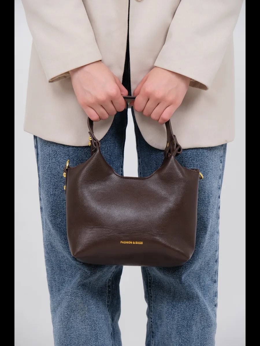 Сумка кросс-боди VELARIA BAGS экокожа коричневый купить,NaN