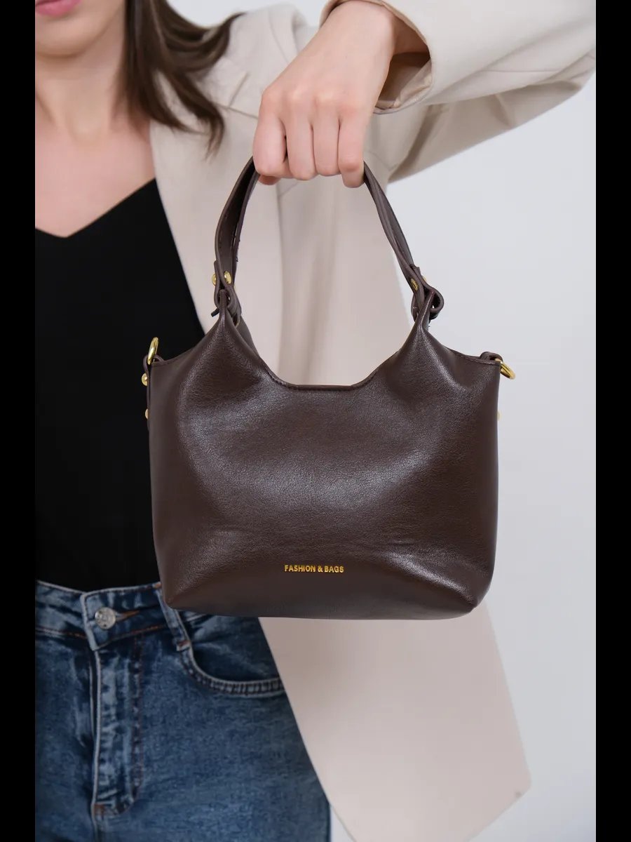 Сумка кросс-боди VELARIA BAGS экокожа коричневый купить,NaN