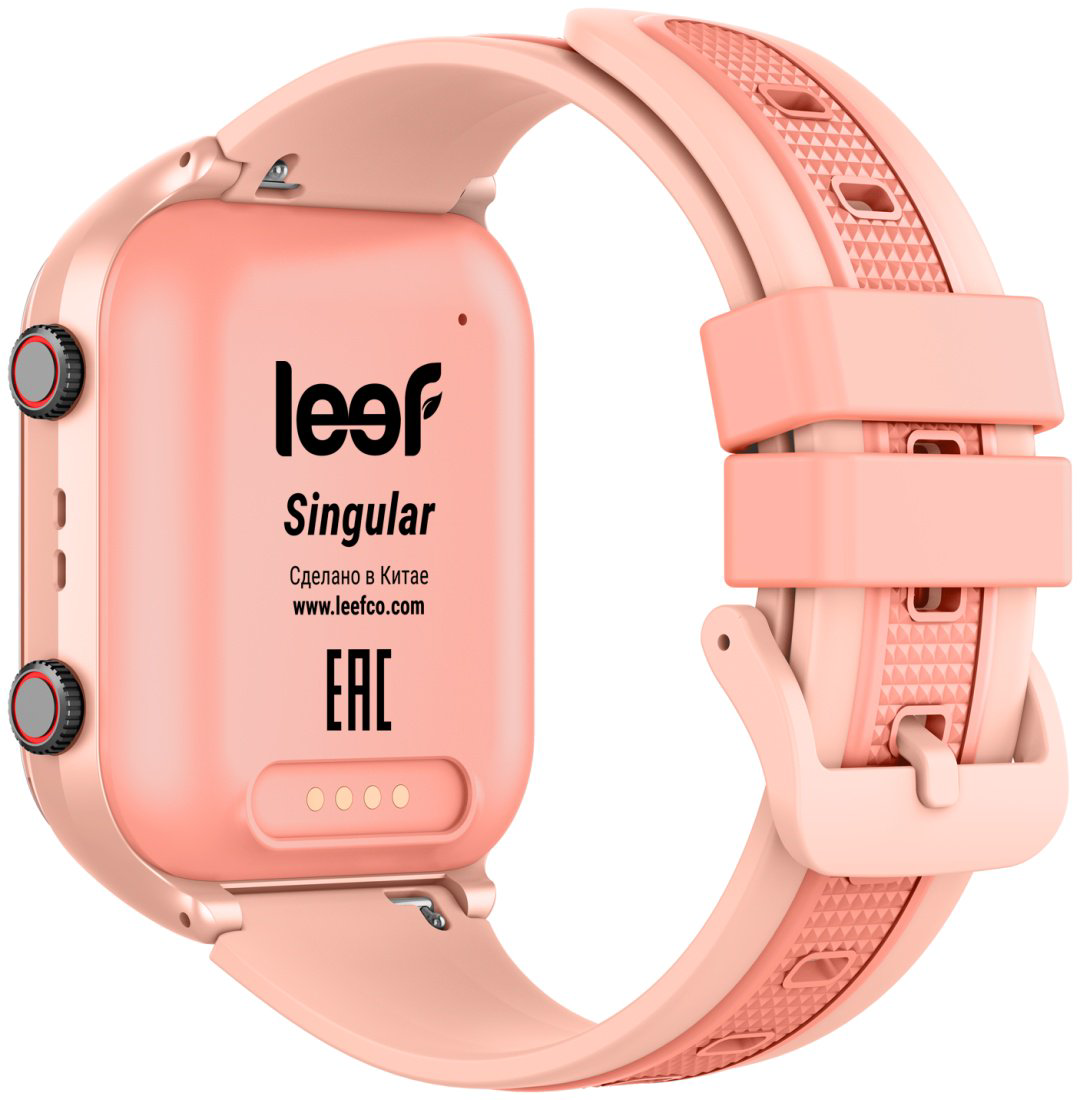 Смарт-часы Leef Singular 37 мм розовый купить,NaN