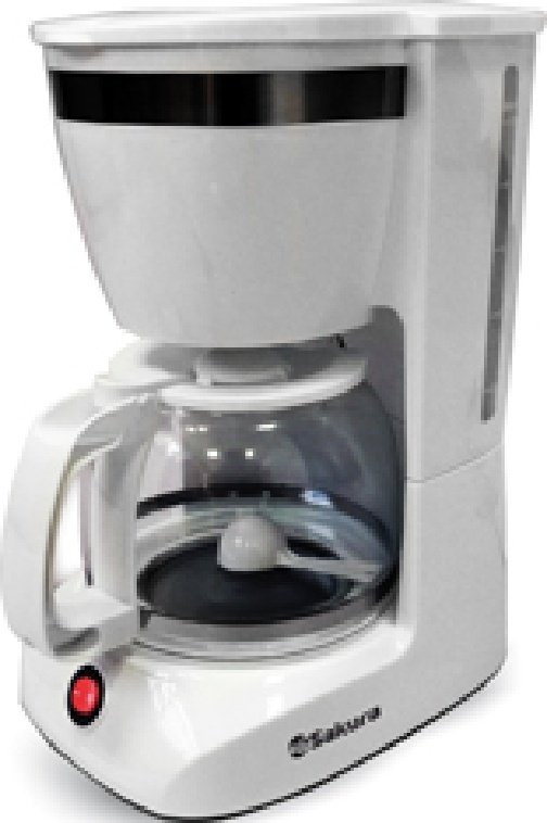 Кофеварка Sakura SA-6109W белый