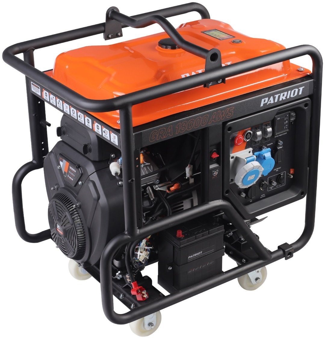 Электростанция бензиновая Patriot 16.5 кВт 3 (400/230 В), GRA 18000 AWS - ForteMarket Электростанция бензиновая Patriot 16.5 кВт 3 (400/230 В), GRA 18000 AWS купить,0