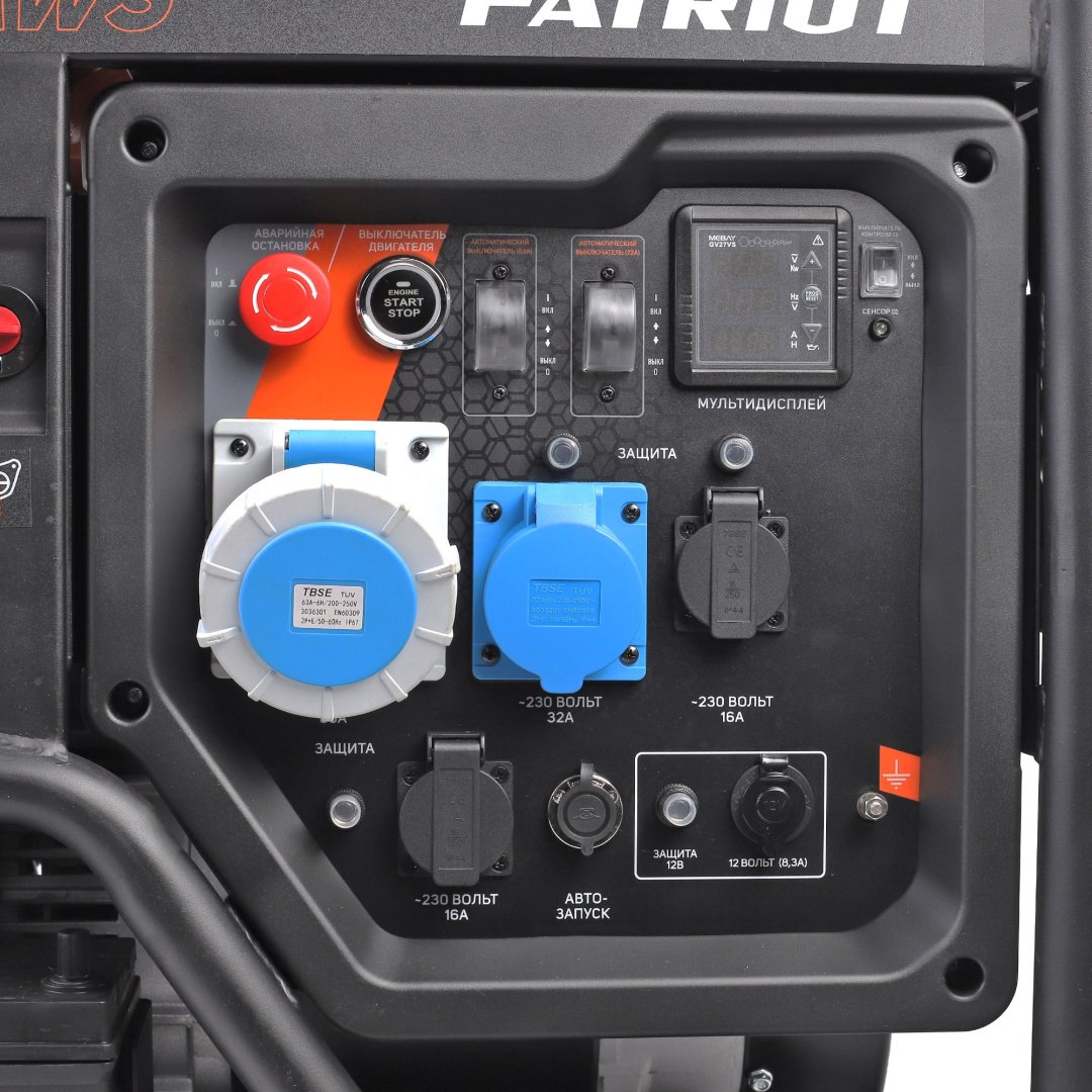 Электростанция бензиновая Patriot 16.5 кВт 3 (400/230 В), GRA 18000 AWS - ForteMarket Электростанция бензиновая Patriot 16.5 кВт 3 (400/230 В), GRA 18000 AWS купить,0