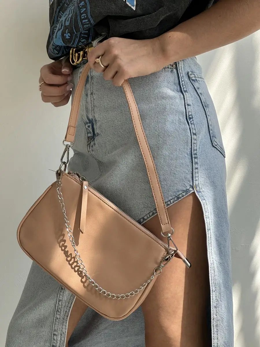 Сумка кросс-боди heybags экокожа бежевый купить,NaN