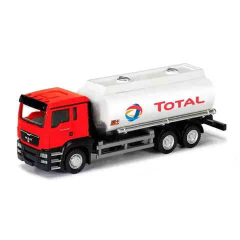  Металлическая машинка Ideal 038031 MAN RGN OIL TANKER Red