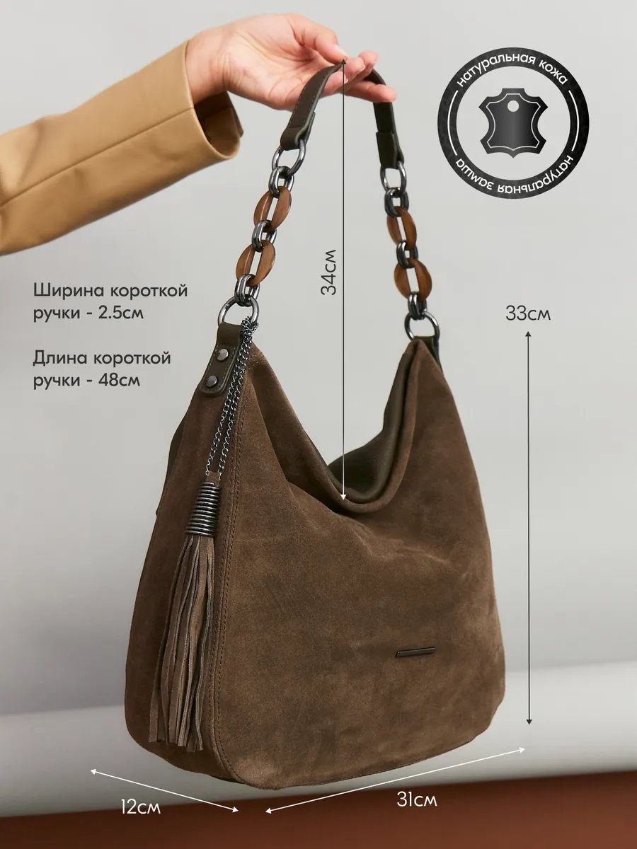 Сумка кросс-боди Bagsberry натуральная кожа коричневый купить,NaN