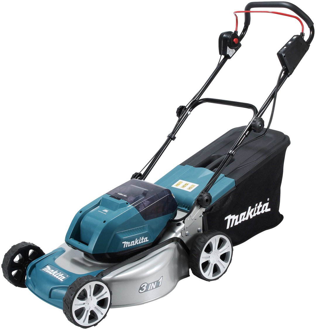 Газонокосилка колесная аккумуляторная Makita DLM460PT2 купить,NaN