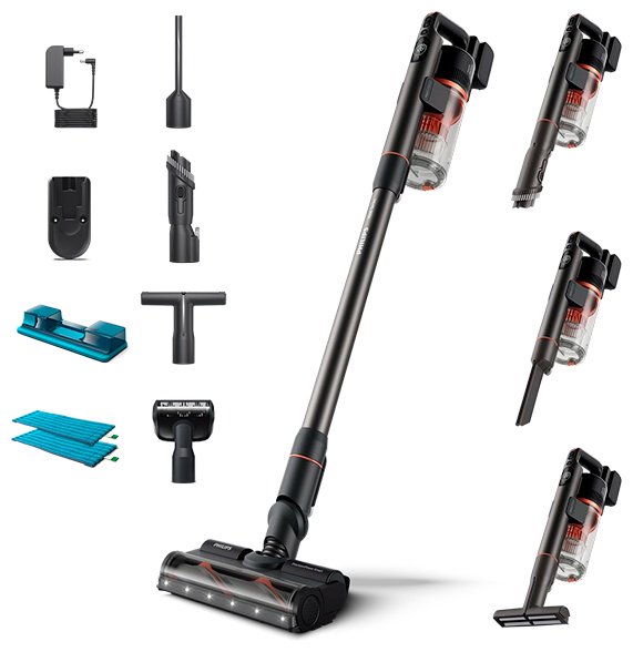 Пылесос Philips XC7055/01 черный - ForteMarket Пылесос Philips XC7055/01 черный купить,0