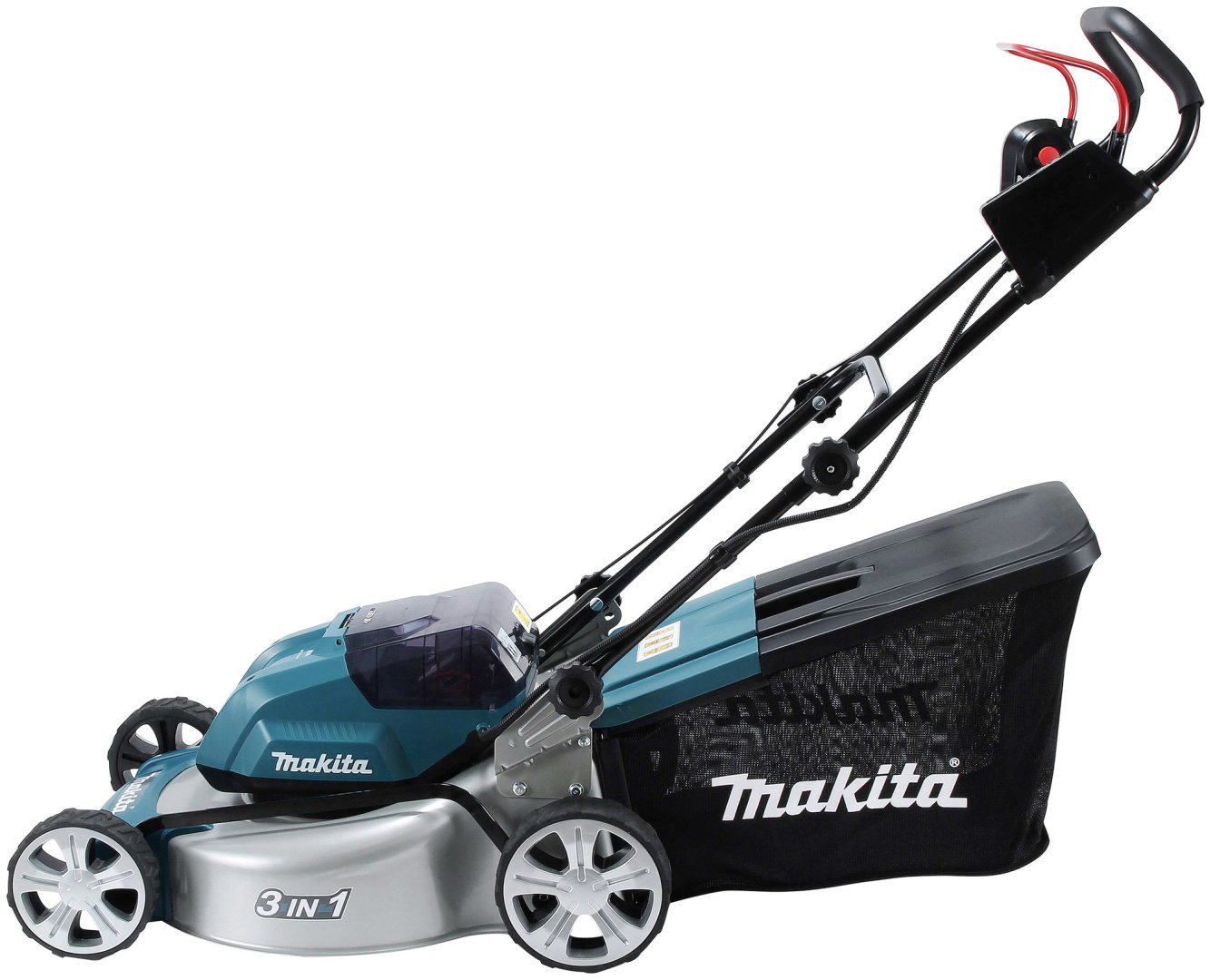 Газонокосилка колесная аккумуляторная Makita DLM460PT2 купить,NaN
