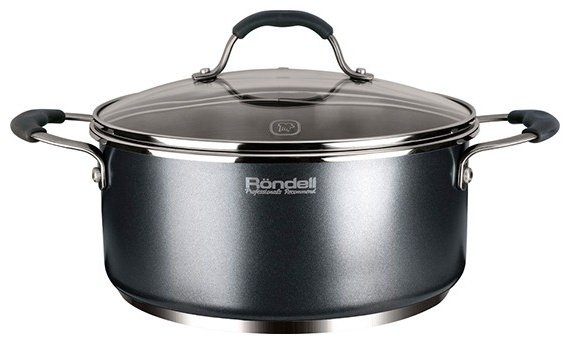 Кастрюля 4.7 л, Rondell Stern RDS-019 сталь